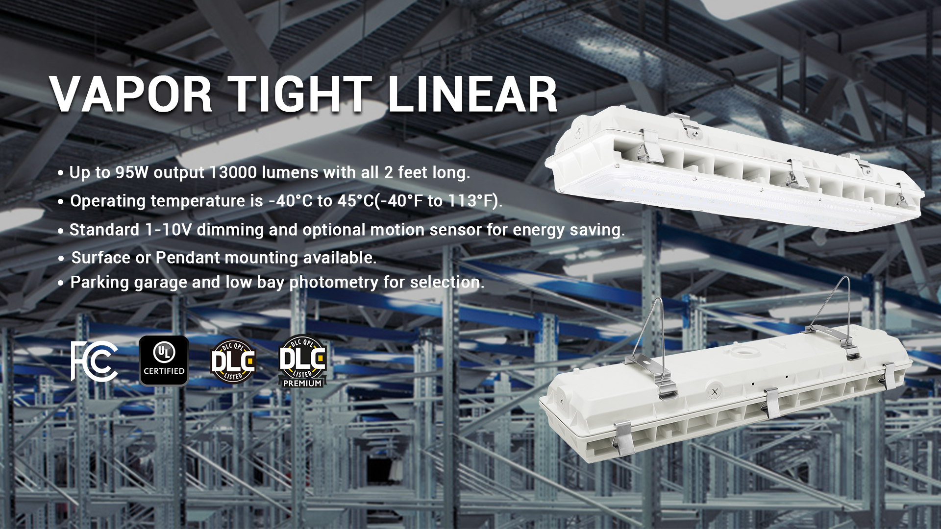 Exceptional Illumination and Cost-Effective Lighting with Mester’s Vapor Tight Linear Lights